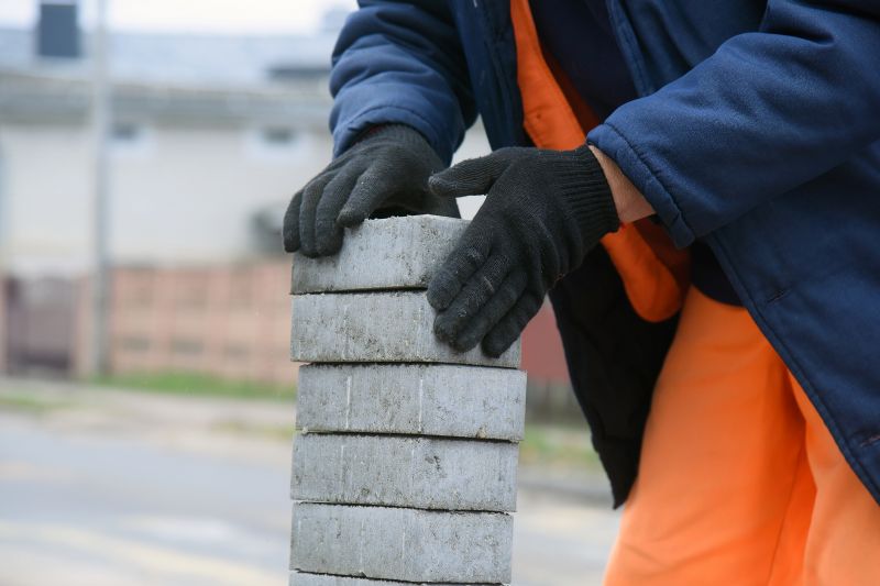 Concrete Blocks Installation detail